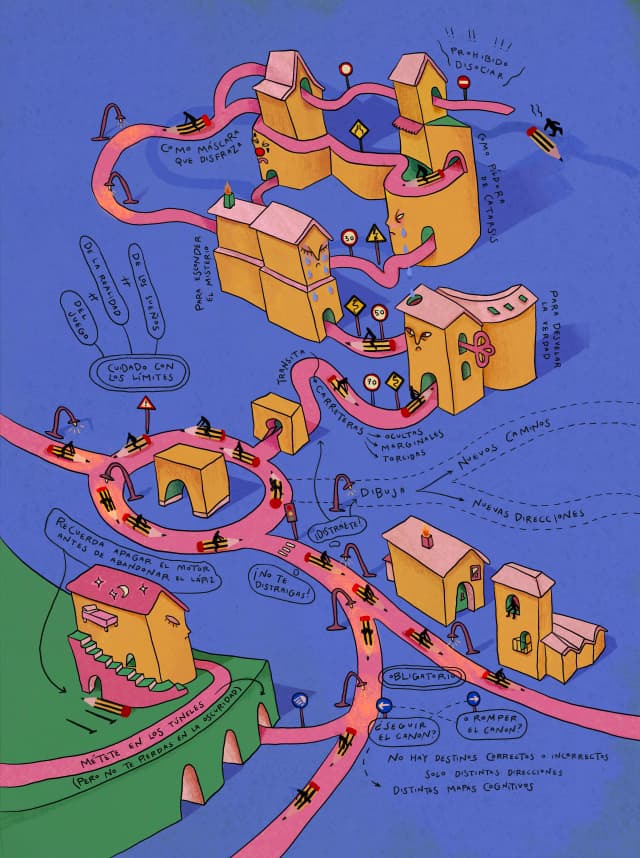 Dibujar es como conducir